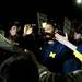 Michigan sophomore Trey Burke gives and receives high-fives from fans outside Crisler Center on Sunday, March 31. Daniel Brenner I AnnArbor.com